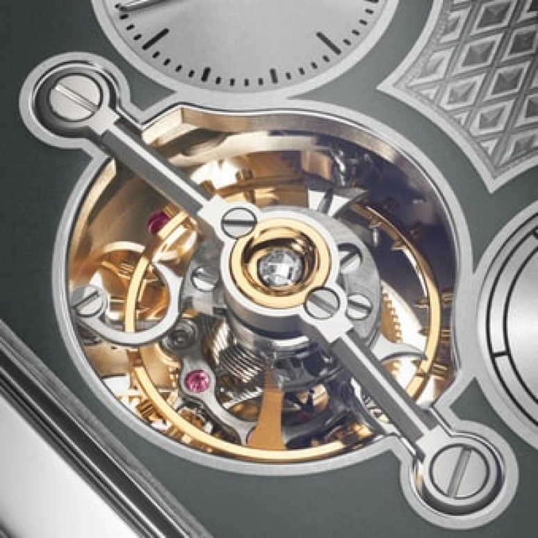A. Lange & Söhne,Cabaret 39.20mm,39.20mm,Platinum,Grey,Handwound,Power Reserve Indicator,Tourbillon,Big Date,703,703.048