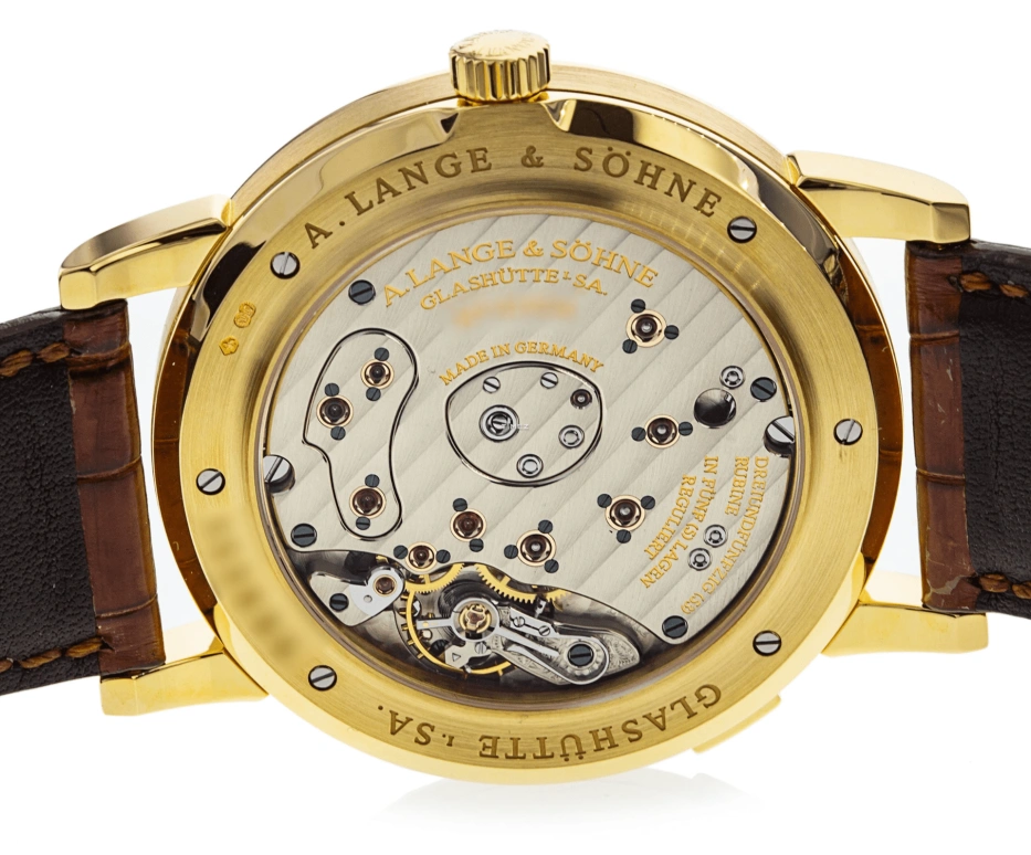 A. Lange & Söhne,Lange 1 38.50mm,38.50mm,Yellow Gold,Gold,Handwound,Power Reserve Indicator,Big Date,115,115.021