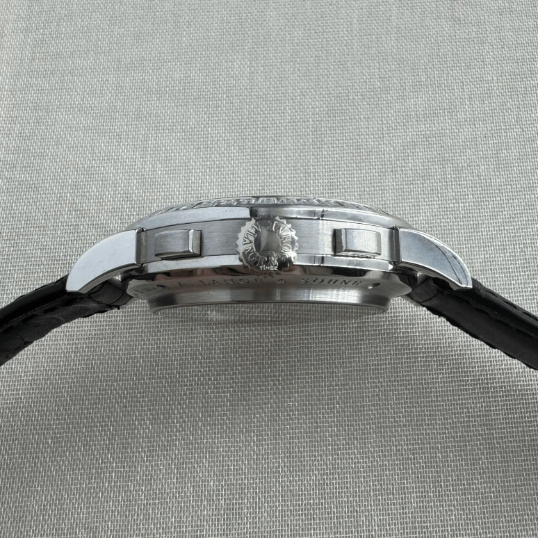 A. Lange & Söhne,Lange 1 39mm,39mm,Platinum,Blue,Handwound,Chronograph,Big Date,815,815.036