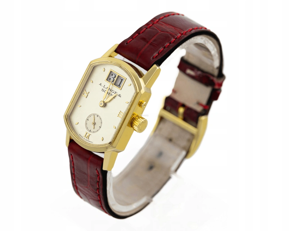 A. Lange & Söhne,Arkade 29x23mm,29x23mm,Yellow Gold,Champagne,Handwound,Big Date,42hours,103,103.021