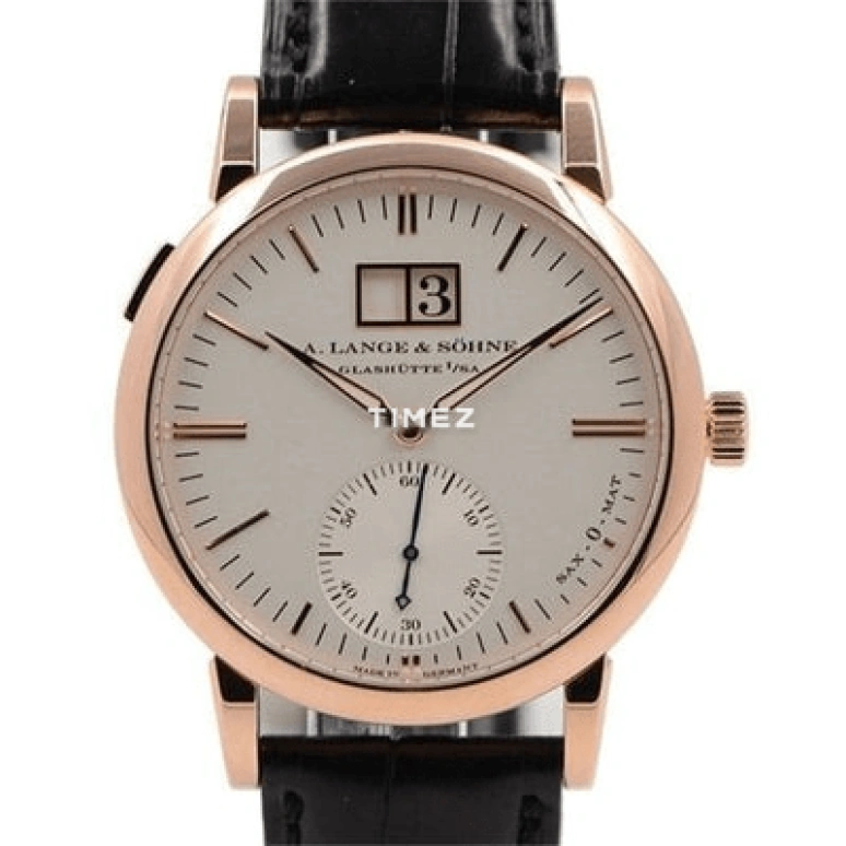 A. Lange & Söhne,Saxonia 37mm,37mm,Pink Gold,Silver,Automatic,Big Date,46hours,308,308.032