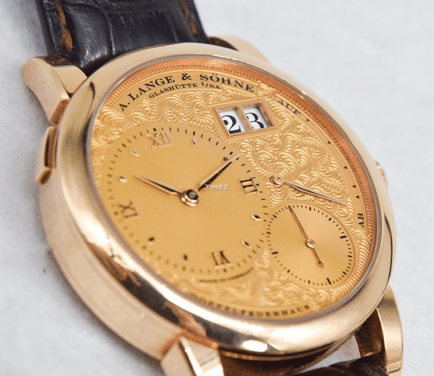 A. Lange & Söhne,Lange 1 38.50mm,38.50mm,Pink Gold,Gold,Handwound,Power Reserve Indicator,Big Date,112,112.046
