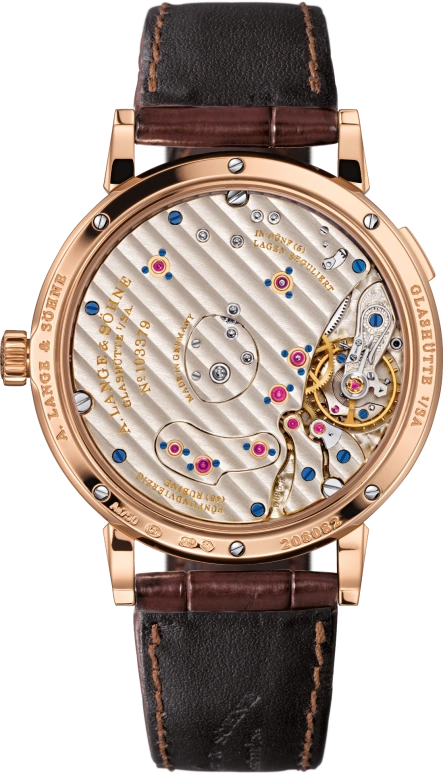 A. Lange & Söhne,Lange 1 41mm,41mm,Pink Gold,Silver,Handwound,Moonphase,Power Reserve Indicator,Big Date,139,139.032