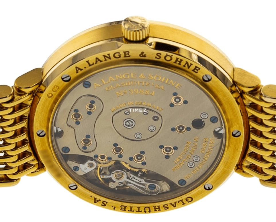 A. Lange & Söhne,Lange 1 38.50mm,38.50mm,Yellow Gold,Silver,Handwound,Power Reserve Indicator,Big Date,101,101.321