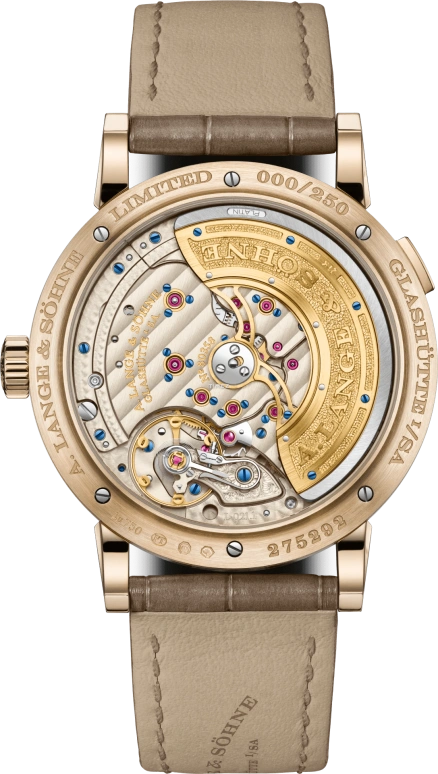 A. Lange & Söhne,Lange 1 39.50mm,39.50mm,Honey Gold,Brown,Automatic,Date,Big Date,Retrograde,320,320.050