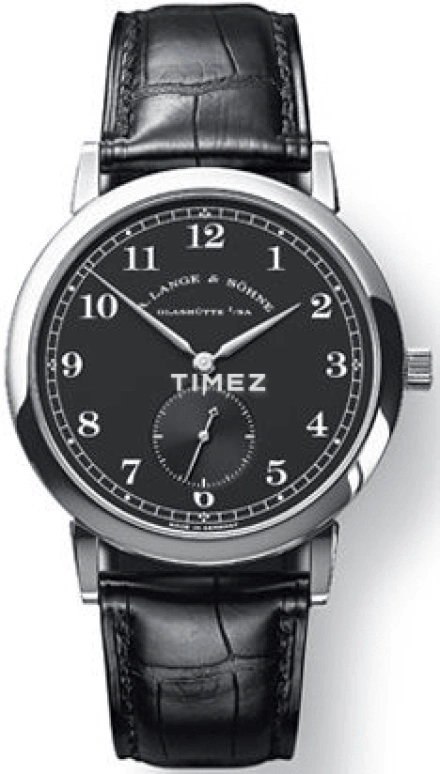 A. Lange & Söhne,1815 35.90mm,35.90mm,White Gold,Black,Handwound,45hours,In-house Caliber,206,206.029