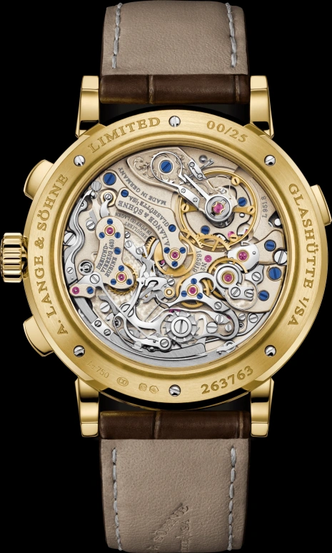 A. Lange & Söhne,DATOGRAPH 41mm,41mm,Yellow Gold,Grey,Handwound,Chronograph,Flyback,Big Date,405,405.048F