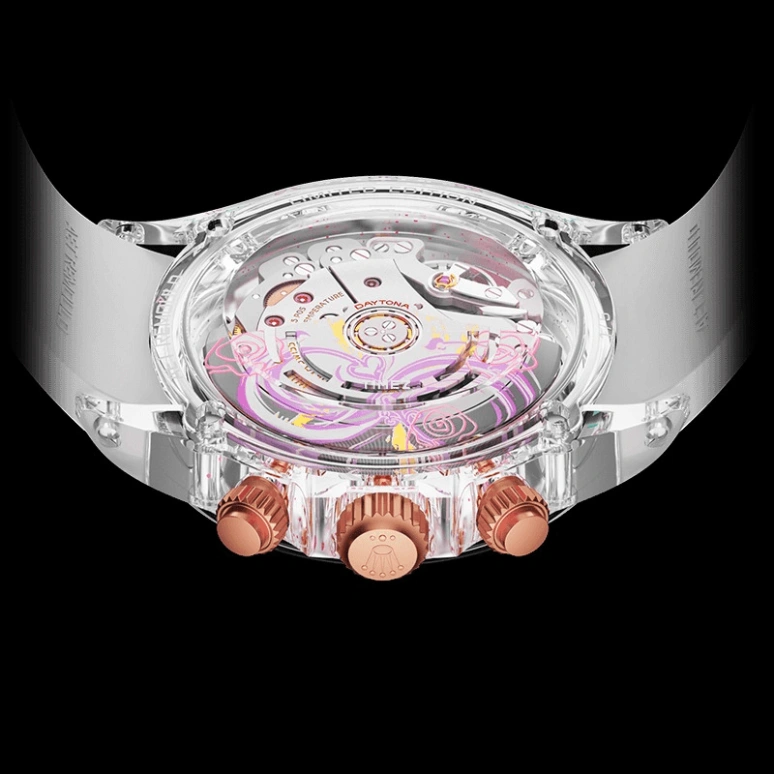 Aet Remould,Other 40x47.50mm,40x47.50mm,Sapphire,Multi-Color,Automatic,Chronograph,Round,EROS