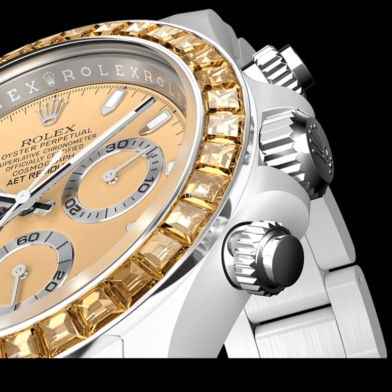 Aet Remould,Other 40x47.50mm,40x47.50mm,Ceramic,Beige,Automatic,Chronograph,Tonneau,ORANGE GEMSTONE CERAMIC
