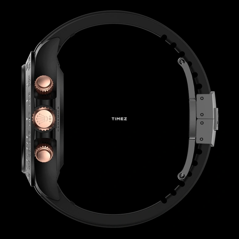 Aet Remould,Other 40x47.50mm,40x47.50mm,Ceramic,Multi-Color,Automatic,Chronograph,Round,THE INJURED BULLFIGHTER RUBBER STRAP