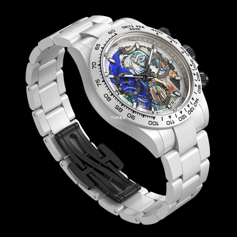 Aet Remould,Other 40x47.50mm,40x47.50mm,Ceramic,Multi-Color,Automatic,Chronograph,Round,THE MADATOR