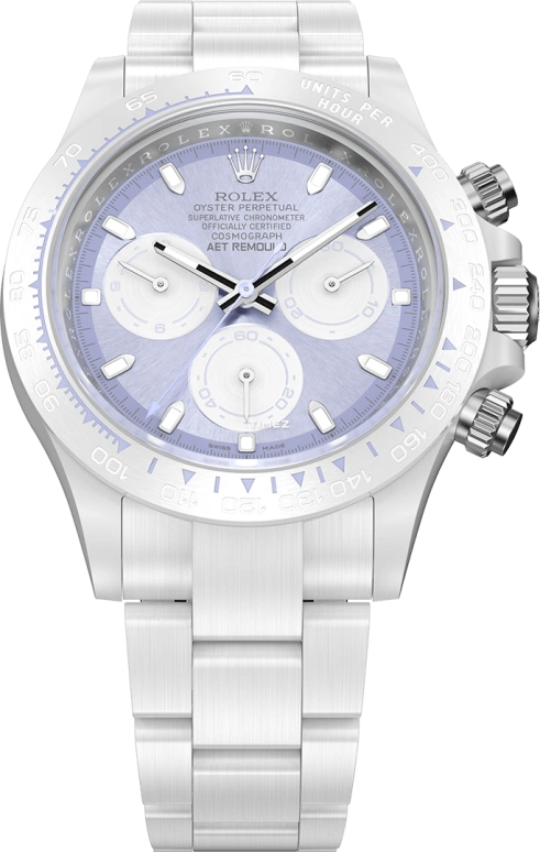 Aet Remould,Other 40mm,40mm,Ceramic,Purple,Automatic,Chronograph,72hours,Iris Ash