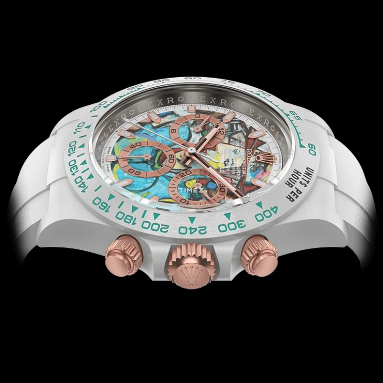 Aet Remould,Other 40x47.50mm,40x47.50mm,Ceramic,Multi-Color,Automatic,Chronograph,Round,LOVER