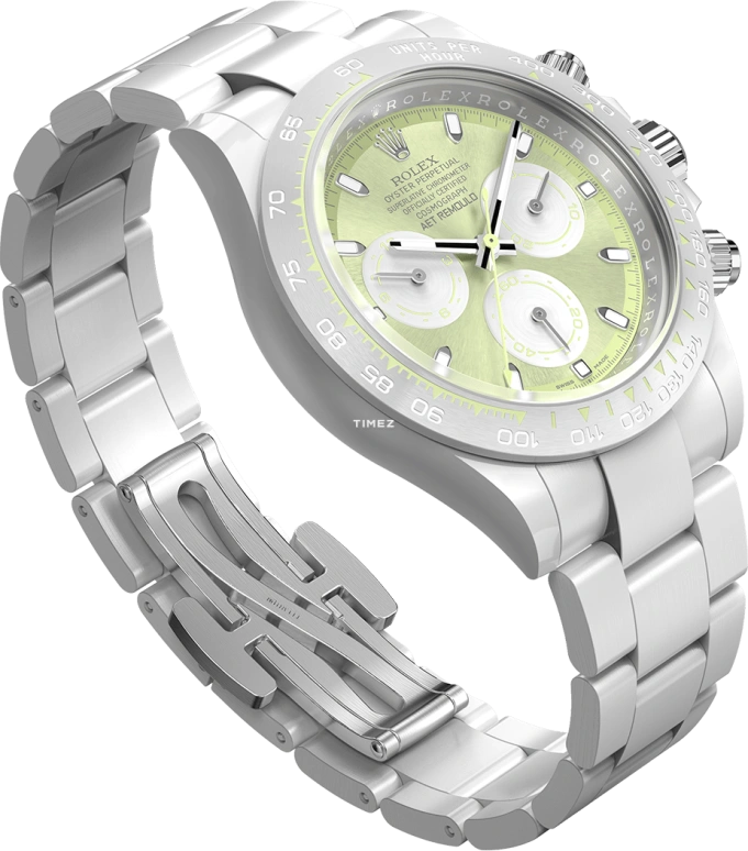 Aet Remould,Other 40mm,40mm,Ceramic,Green,Automatic,Chronograph,72hours,Alba
