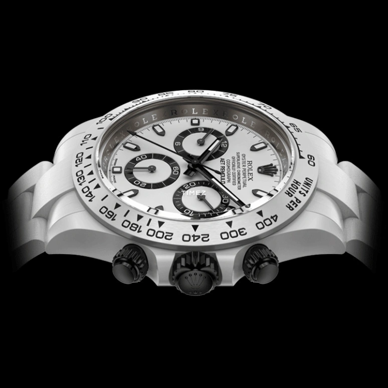 Aet Remould,Other 40x47.50mm,40x47.50mm,Ceramic,White,Automatic,Chronograph,Tonneau,WHITE CLASSIC FULL,WHITE CLASSIC FULL-CERAMIC STRAP