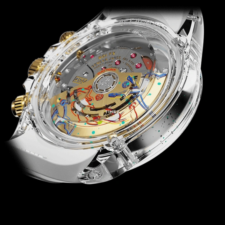 Aet Remould,Other 40x47.50mm,40x47.50mm,Sapphire,Skeleton,Multi-Color,Automatic,Chronograph,Round,FOOTBALL FEAST