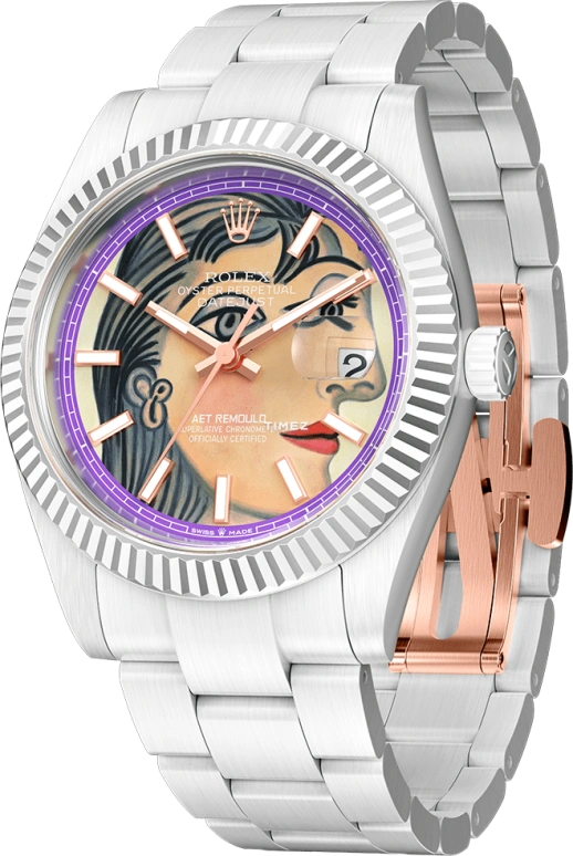 Aet Remould,Other 40x47.50mm,40x47.50mm,Ceramic,Multi-Color,Automatic,Day,Sapphire,Crystal Glass,PORTRAIT OF DORA MAAR
