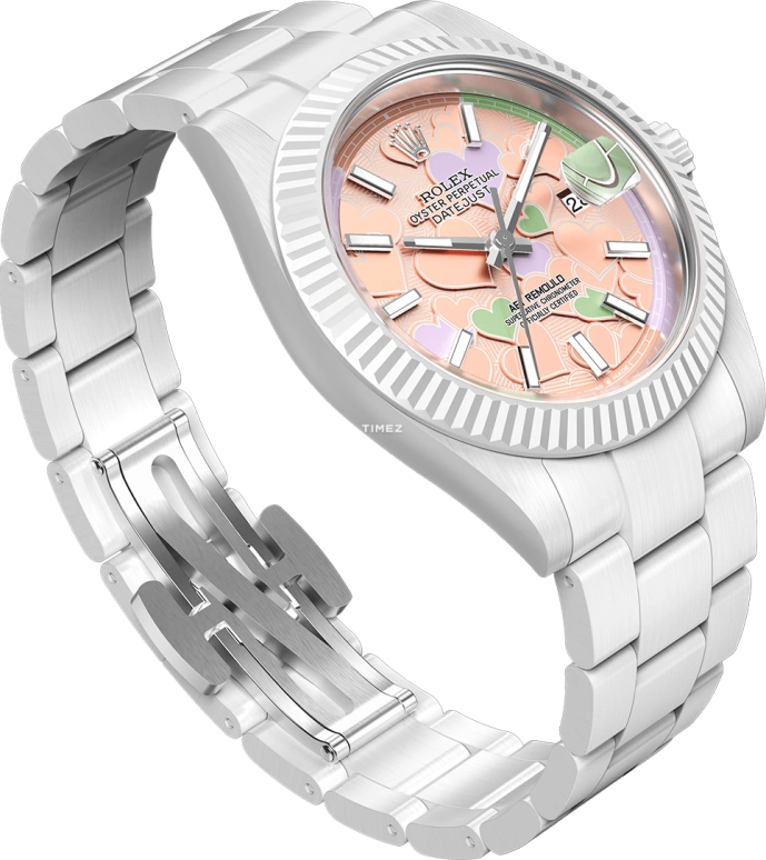 Aet Remould,Other 40x47.50mm,40x47.50mm,Ceramic,Multi-Color,Pink,Automatic,Day,70hours,FLUTTER