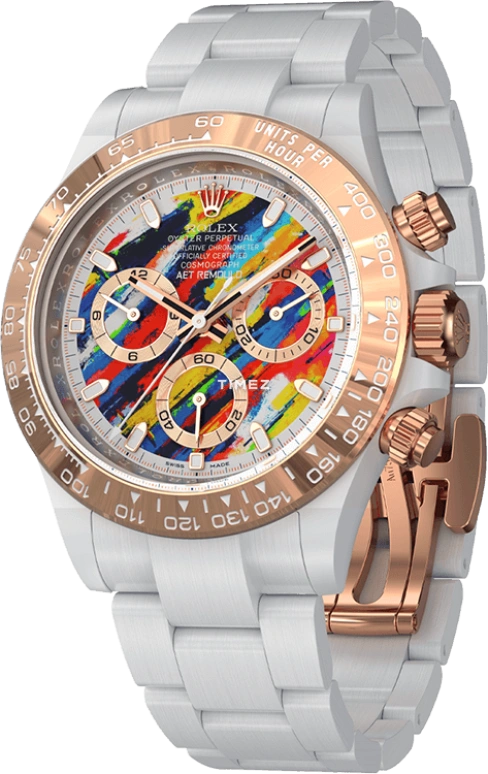 Aet Remould,Other 40x47.50mm,40x47.50mm,Ceramic,Multi-Color,Automatic,Chronograph,Tonneau,COMET