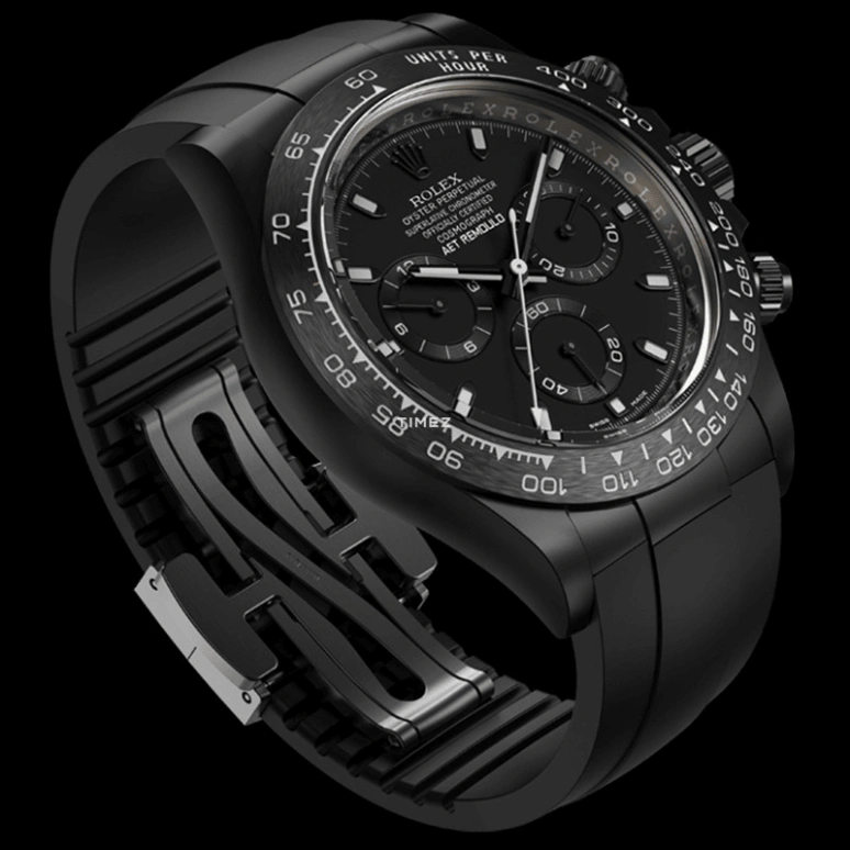 Aet Remould,Other 40x47.50mm,40x47.50mm,Ceramic,Black,Automatic,Chronograph,Round,BLACK CLASSIC