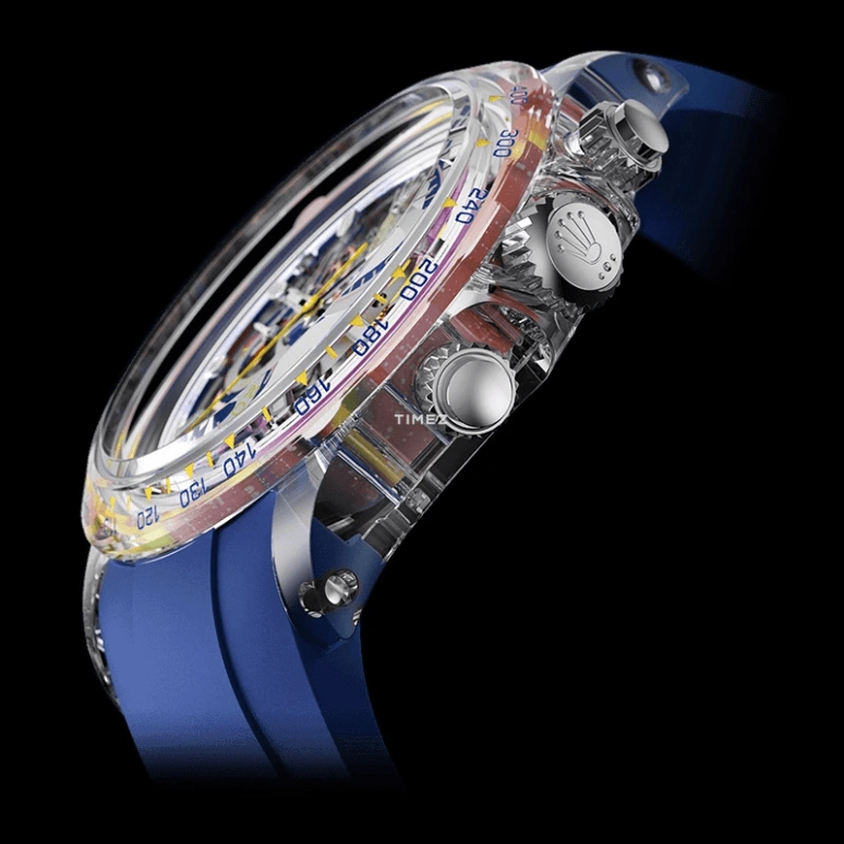 Aet Remould,Other 40x47.50mm,40x47.50mm,Sapphire,Multi-Color,Skeleton,Automatic,Chronograph,Round,SPREAD