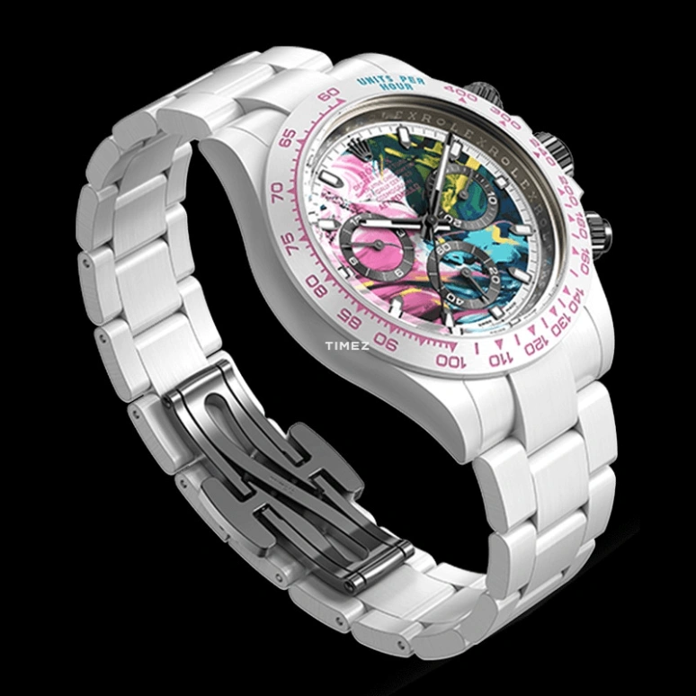 Aet Remould,Other 40x47.50mm,40x47.50mm,Ceramic,Multi-Color,Automatic,Chronograph,Tonneau,AURORA