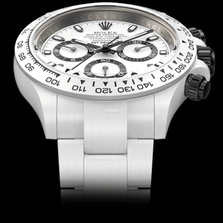 Aet Remould,Other 40x47.50mm,40x47.50mm,Ceramic,White,Automatic,Chronograph,Tonneau,WHITE CLASSIC FULL,WHITE CLASSIC FULL-CERAMIC STRAP
