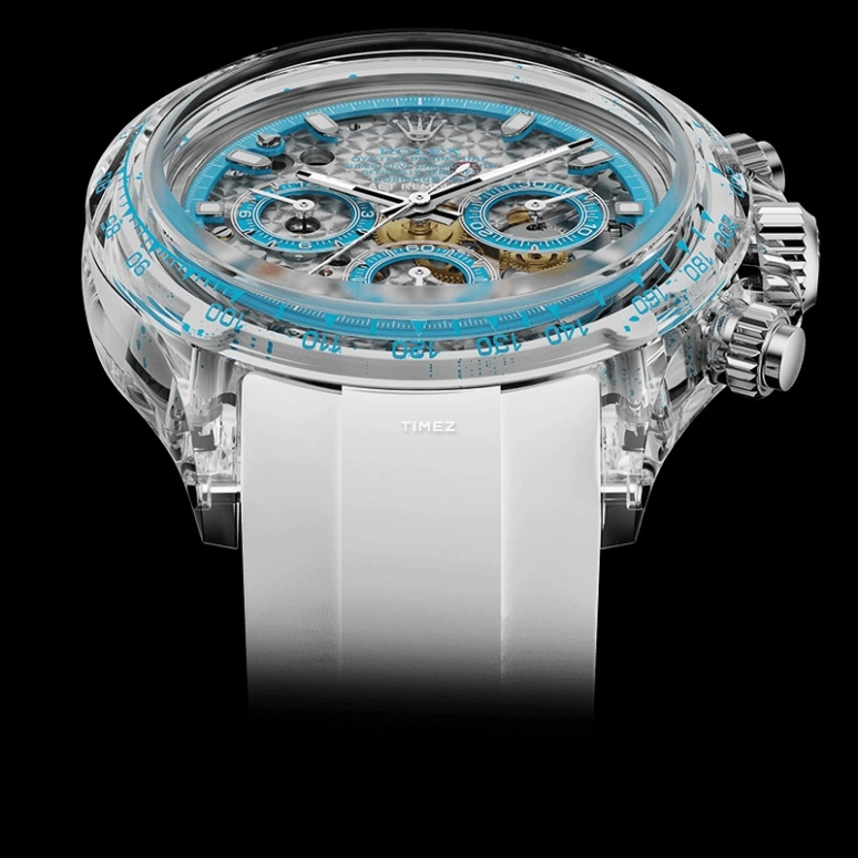 Aet Remould,Other 40x47.50mm,40x47.50mm,Sapphire,Grey,Automatic,Chronograph,Round,ABU DHABI SAPPHIRE
