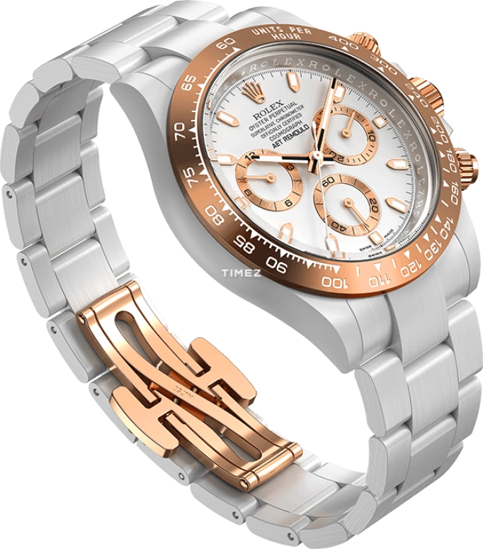 Aet Remould,Other 40x47.50mm,40x47.50mm,Ceramic,White,Automatic,Chronograph,Sapphire,Crystal Glass,PLATINUM,PLATINUM-COLORED CLASSIC ROSE GOLD