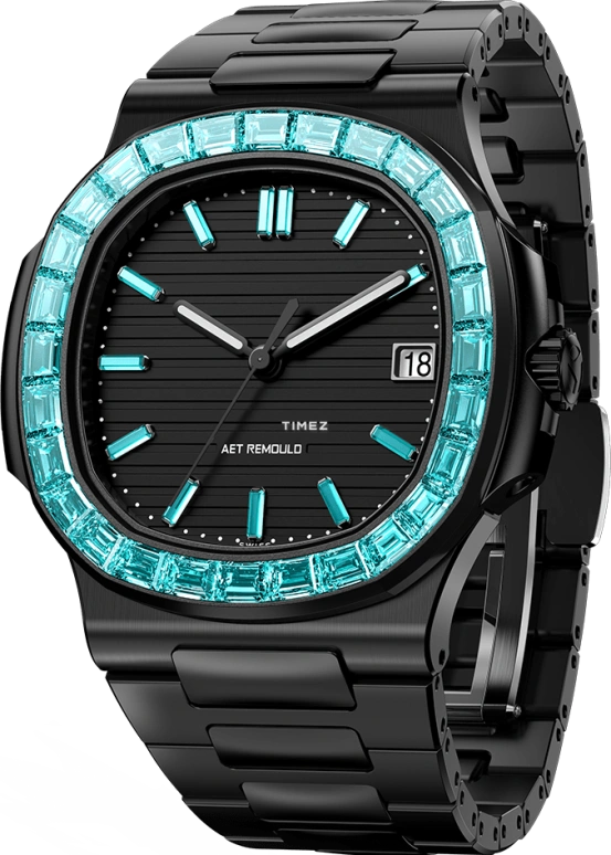 Aet Remould,Other ,Ceramic,Black,Automatic,Day,Cushion,PARAIBA