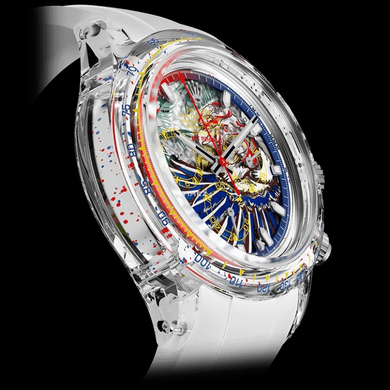 Aet Remould,Other 40x47.50mm,40x47.50mm,Sapphire,Multi-Color,Automatic,Chronograph,Round,COLOMBIA EDITION