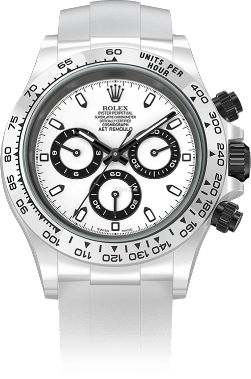 Aet Remould Other WHITE CLASSIC RUBBER STRAP