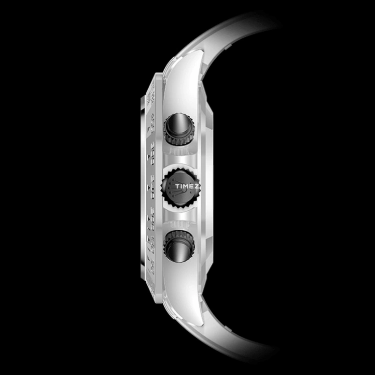 Aet Remould,Other 40x47.50mm,40x47.50mm,Ceramic,White,Automatic,Chronograph,Round,WHITE CLASSIC RUBBER STRAP