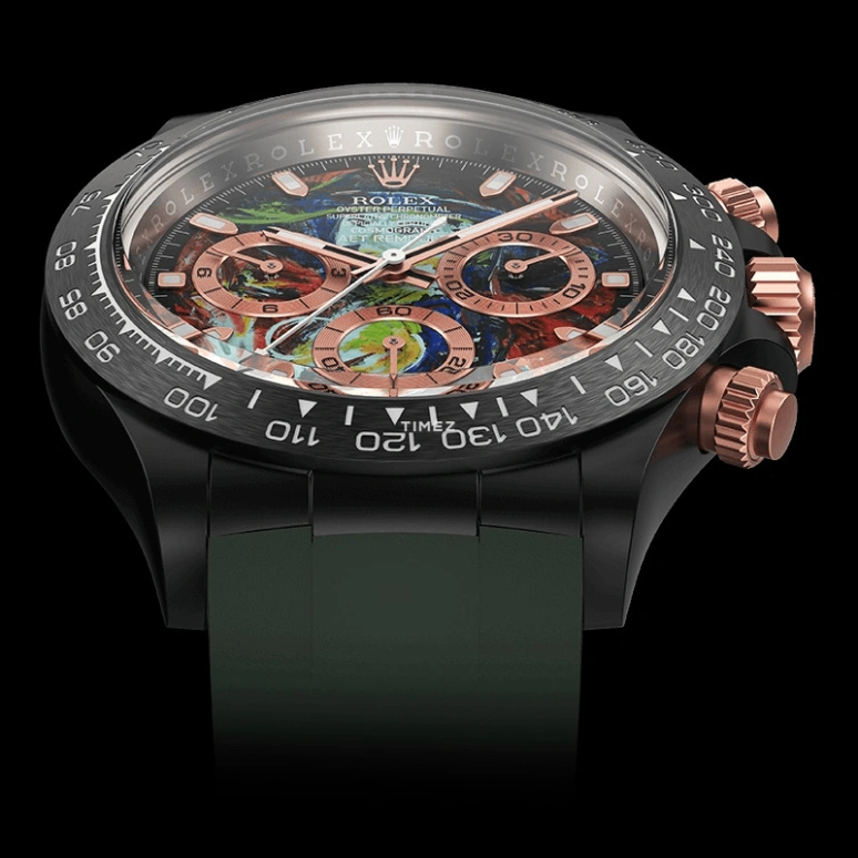 Aet Remould,Other 40x47.50mm,40x47.50mm,Ceramic,Multi-Color,Automatic,Chronograph,Round,BLUE GOWN