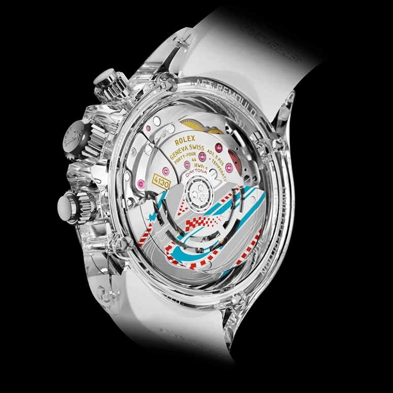 Aet Remould,Other 40x47.50mm,40x47.50mm,Sapphire,Grey,Automatic,Chronograph,Round,ABU DHABI SAPPHIRE