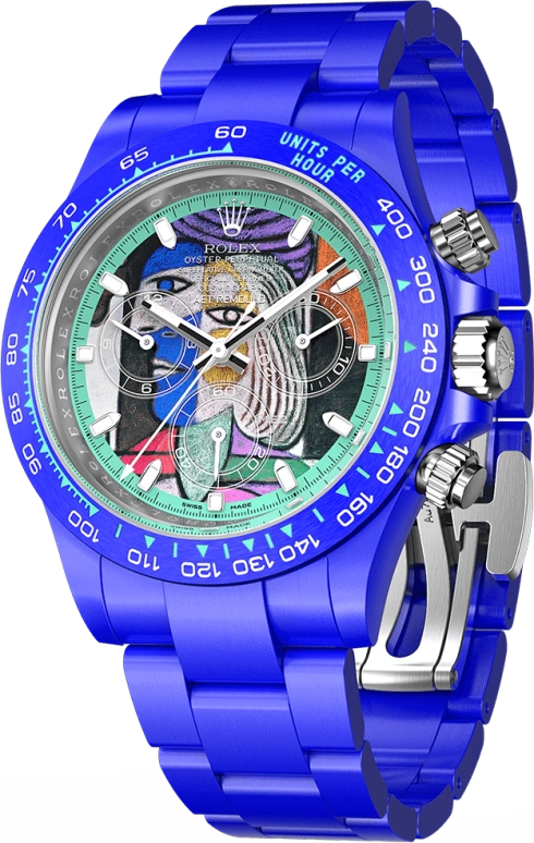 Aet Remould,Other 40x47.50mm,40x47.50mm,Ceramic,Multi-Color,Automatic,Chronograph,Sapphire,Crystal Glass,WOMAN SEATED BEFORE THE WINDOW