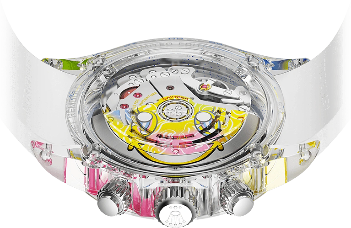 Aet Remould,Other 40x47.50mm,40x47.50mm,Sapphire,Multi-Color,Automatic,Chronograph,72hours,SMILE WHITE