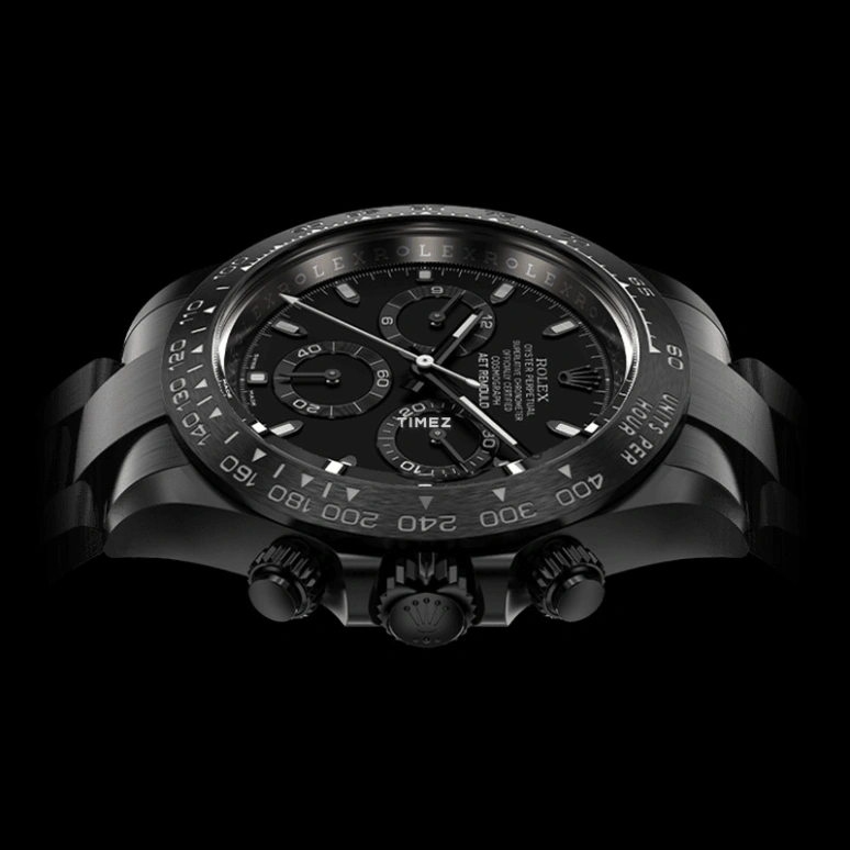 Aet Remould,Other 40x47.50mm,40x47.50mm,Ceramic,Black,Automatic,Chronograph,Tonneau,BLACK CLASSIC FULL,BLACK CLASSIC FULL-CERAMIC STRAP