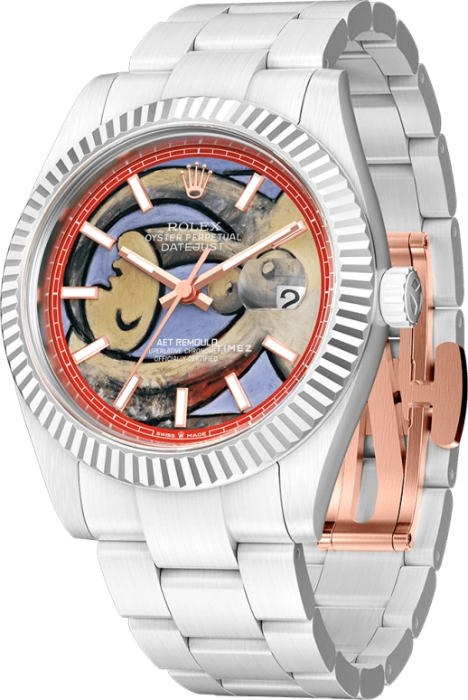 Aet Remould,Other 40x47.50mm,40x47.50mm,Ceramic,Multi-Color,Automatic,Day,Sapphire,Crystal Glass,RECLINING NUDE