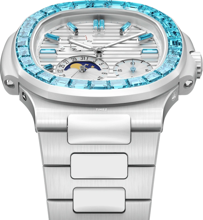 Aet Remould,Other 40mm,40mm,Ceramic,White,Automatic,Moonphase,Day,Power Reserve Indicator,Aether