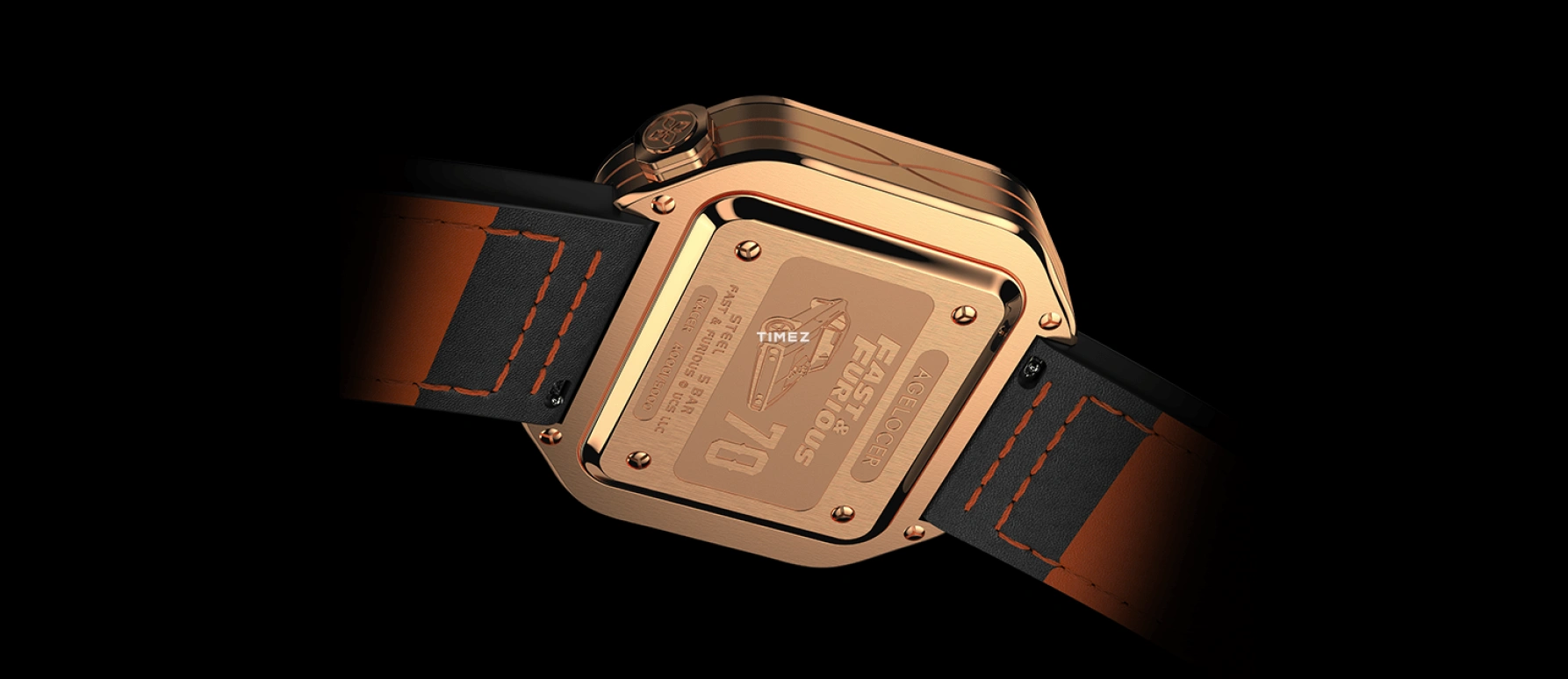 Agelocer,Racing 44.50mm,44.50mm,Stainless Steel,Black,Automatic,Sapphire,Square,5813D2