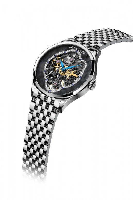 Agelocer,Schwarzwald 36mm,36mm,Stainless Steel,Stainless Steel,Black,Automatic,Sapphire,Crystal Glass,Round,5302A9