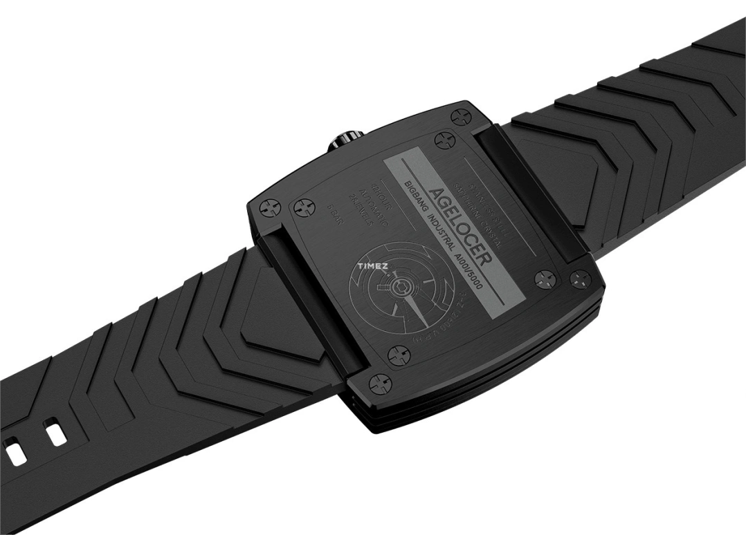Agelocer,BigBang 43mm,43mm,Stainless Steel,Red,Automatic,Day,Sapphire,Crystal Glass,5604J1,5604J1-R