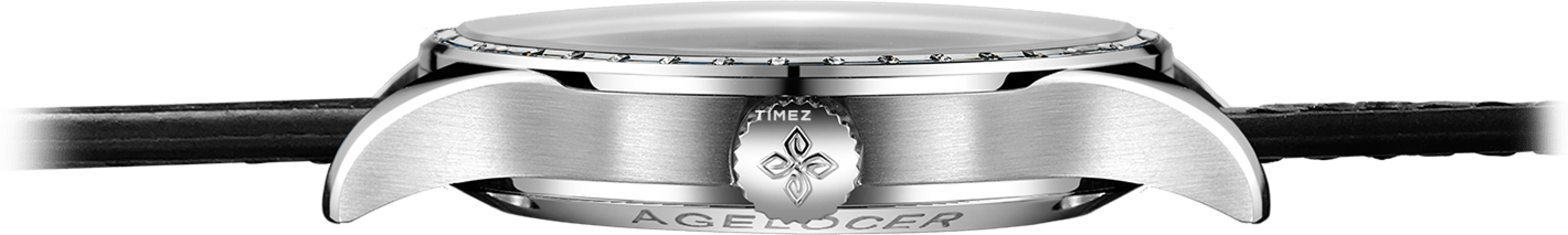 Agelocer,Schwarzwald 41mm,41mm,Stainless Steel,Crystal,Skeleton,Automatic,Sapphire,Crystal Glass,Round,6104E1