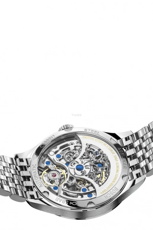 Agelocer,Schwarzwald 36mm,36mm,Stainless Steel,Stainless Steel,Silver,Automatic,Sapphire,Crystal Glass,Round,5301A9