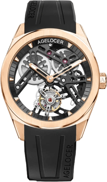 Agelocer Tourbillon 9101D1-R