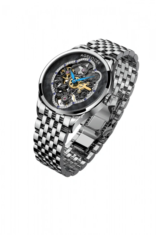 Agelocer,Schwarzwald 36mm,36mm,Stainless Steel,Stainless Steel,Black,Automatic,Sapphire,Crystal Glass,Round,5302A9