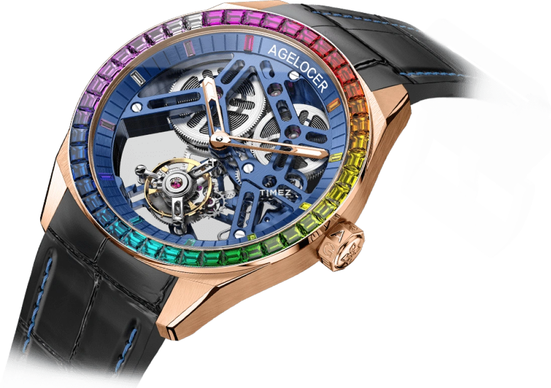 Agelocer,Tourbillon 42mm,42mm,Stainless Steel,Stainless Steel,Skeleton,Handwound,Tourbillon,Sapphire,Crystal Glass,9104L6