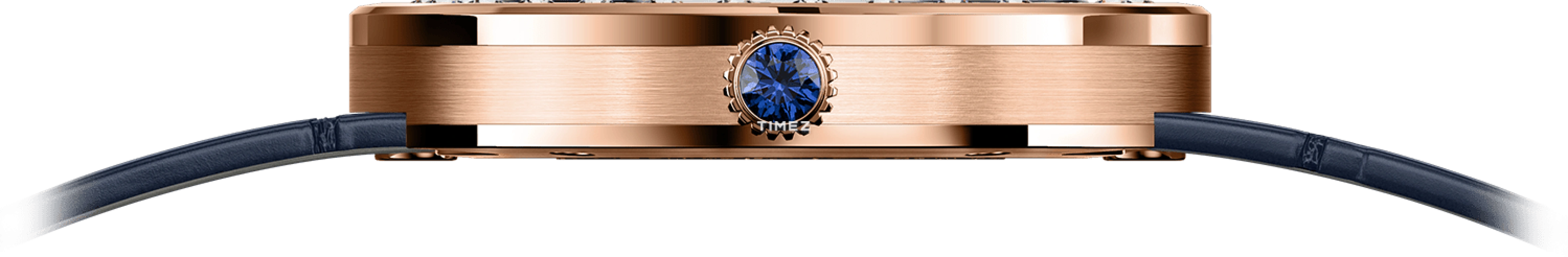 Agelocer,Astronomer 36mm,36mm,Stainless Steel,Blue,Quartz,Moonphase,Sapphire,Crystal Glass,6504D6