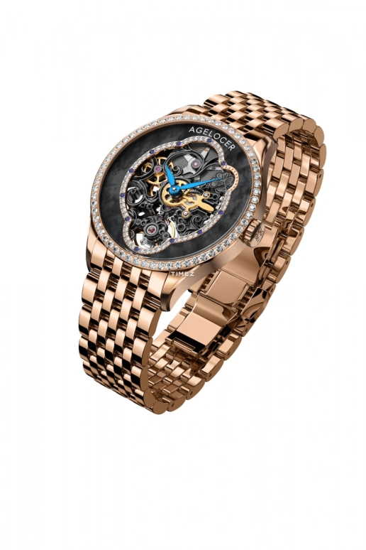 Agelocer,Schwarzwald 36mm,36mm,Stainless Steel,Black,Automatic,Sapphire,Crystal Glass,Round,5302F9